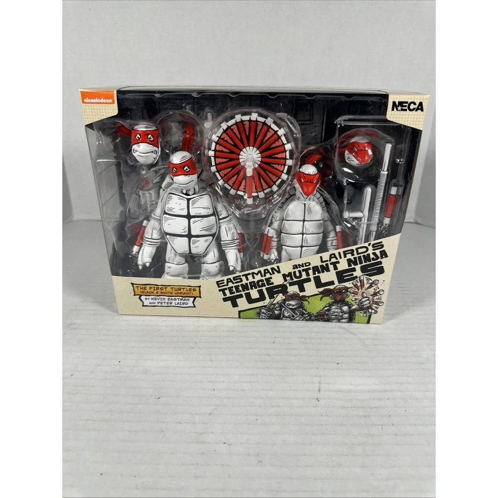 BRAND NEW - Eastman Lairds Teenage Mutant Ninja Turtles 1st Turtles B&W Set TMNT
